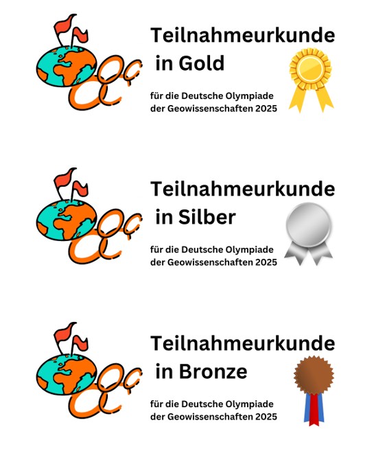 🪨 Erfolgreiche Wettbewerbsteilnahmen an der Olympiade der Geowissenschaften